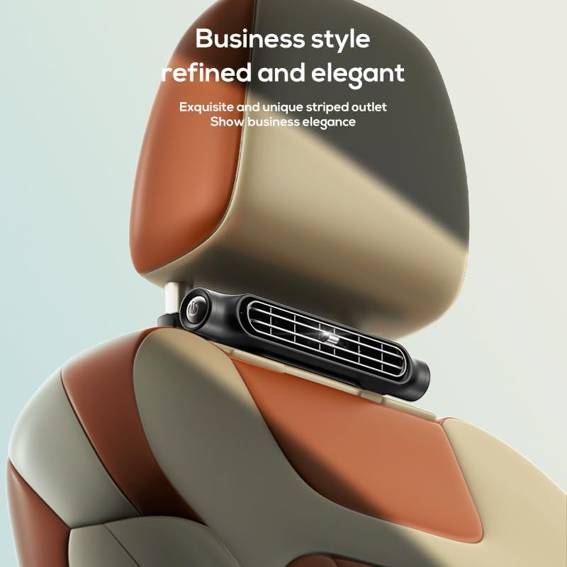 Gather Crest™ Portable USB Car Headrest Cooling Fan