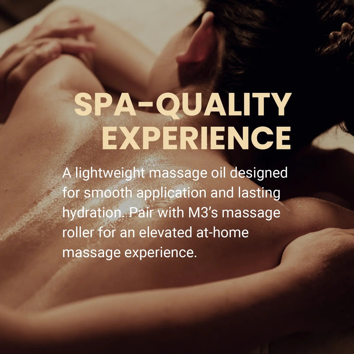 Gather Crest™ Lymphatic Drainage Massage Oil + Body Roller Kit by M3 Naturals