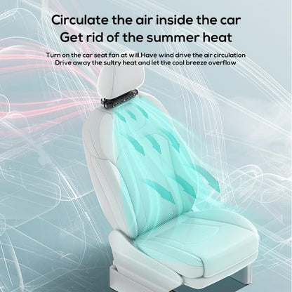 Gather Crest™ Portable USB Car Headrest Cooling Fan