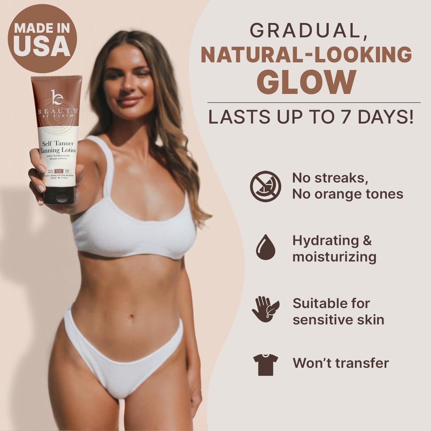 Gather Crest™ Flawless Organic Sunless Tanning Lotion
