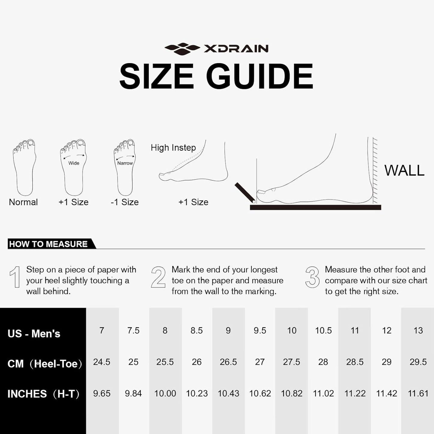 Gather Crest™ Men's Stylish Water Shoes, Quick-Dry Xdrain Water Sneakers, Lightweight & Comfort Footed