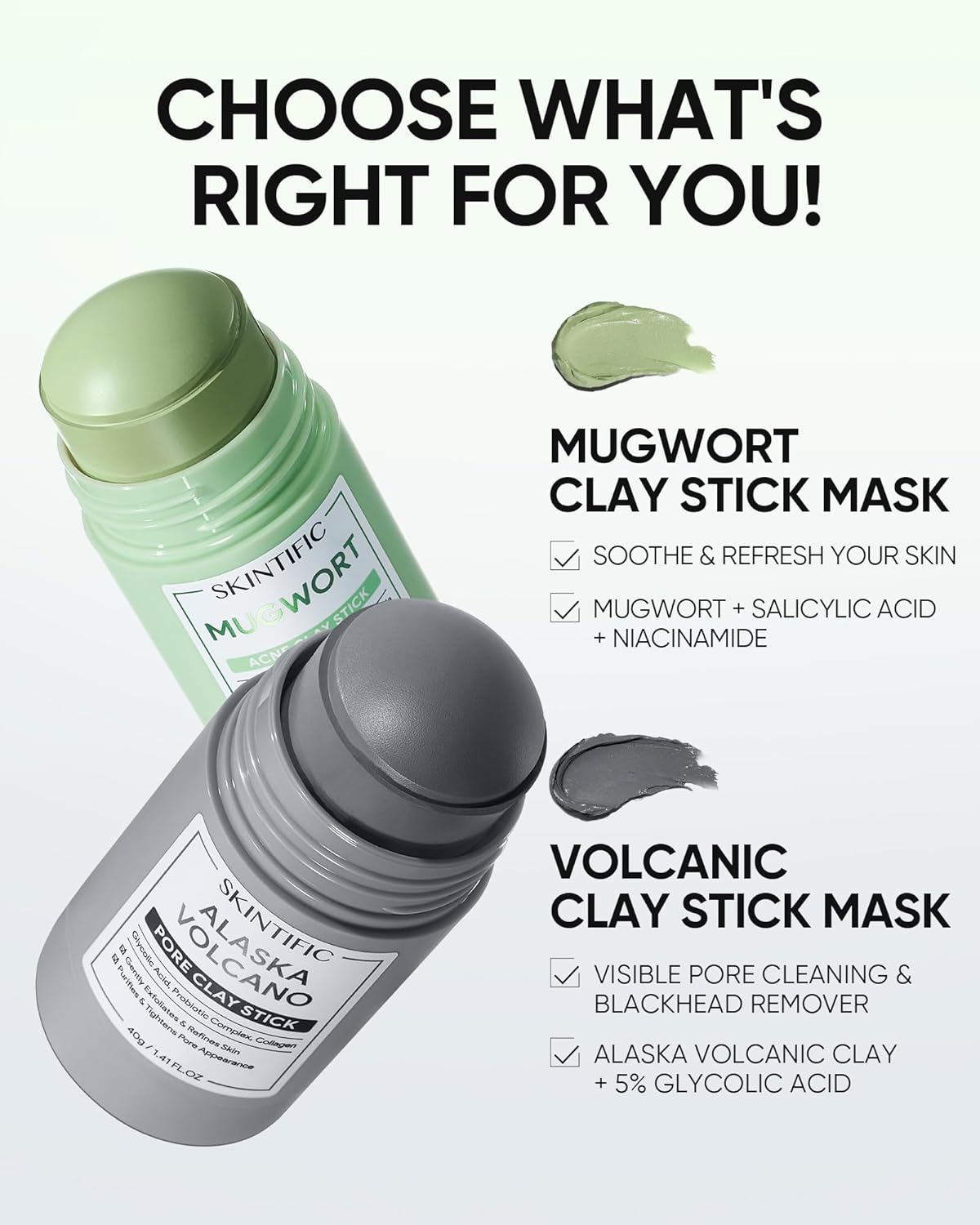 Gather Crest™ Alaska Volcanic Pore Refining Stick