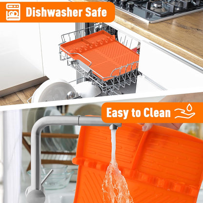 Gather Crest™ Silicone Grill Mat & Drip Pad