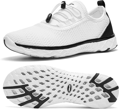 Gather Crest™ Men's Stylish Water Shoes, Quick-Dry Xdrain Water Sneakers, Lightweight & Comfort Footed