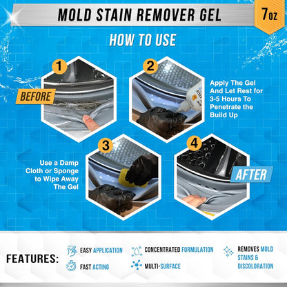 Gather Crest™ Mold Stain Remover Gel Cleaner