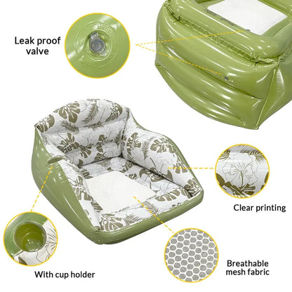 Gather Crest™ Inflatable Pool Lounge Chair